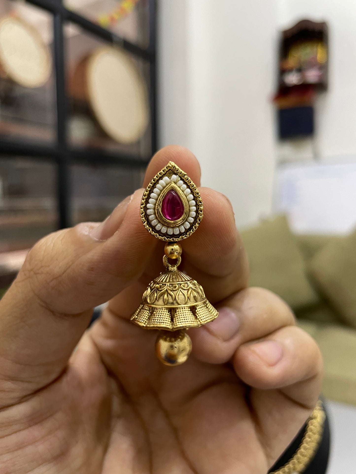 Rajwadi Gold Plated Necklace