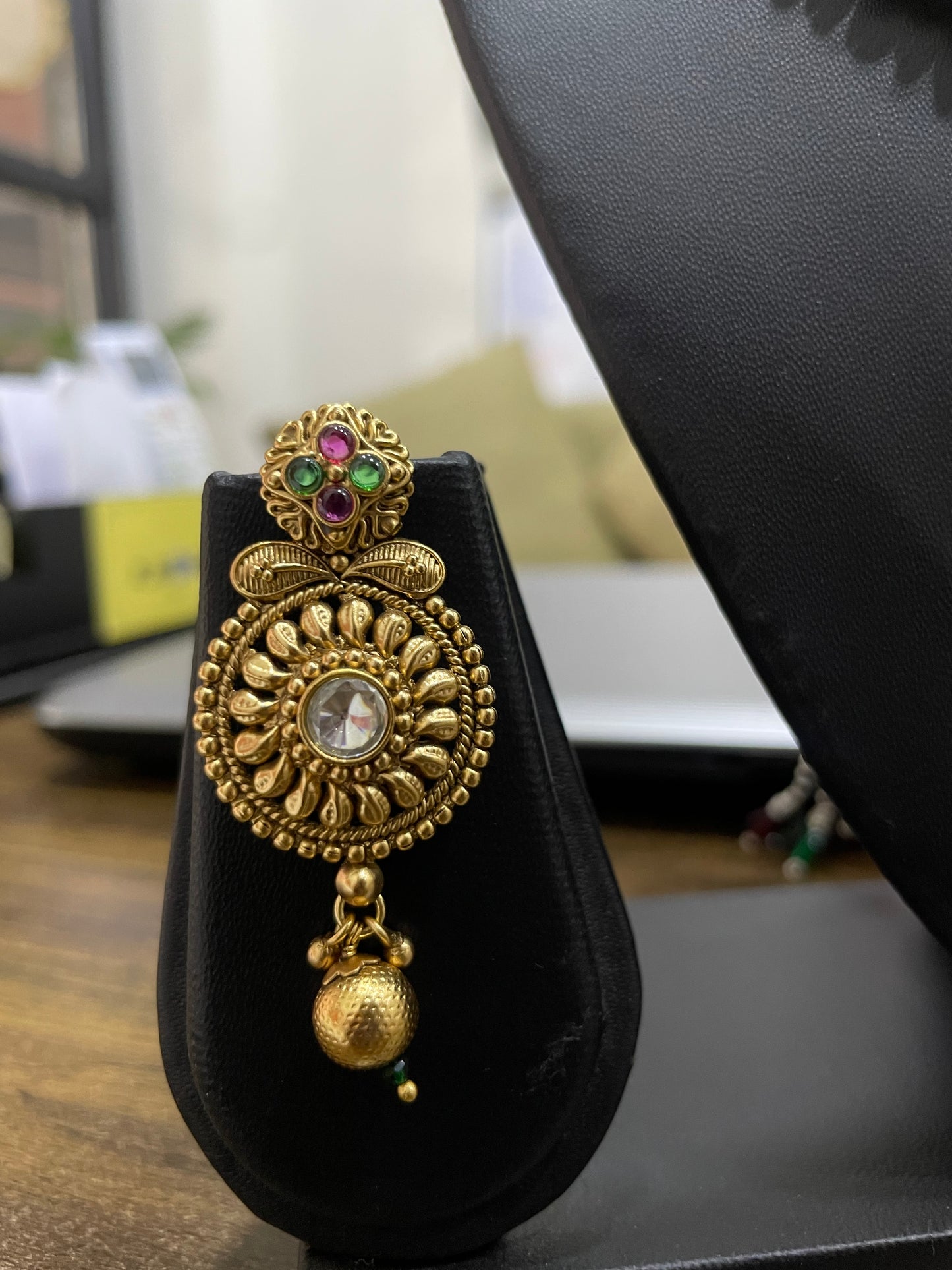 Rajwadi Gold Plated Necklace