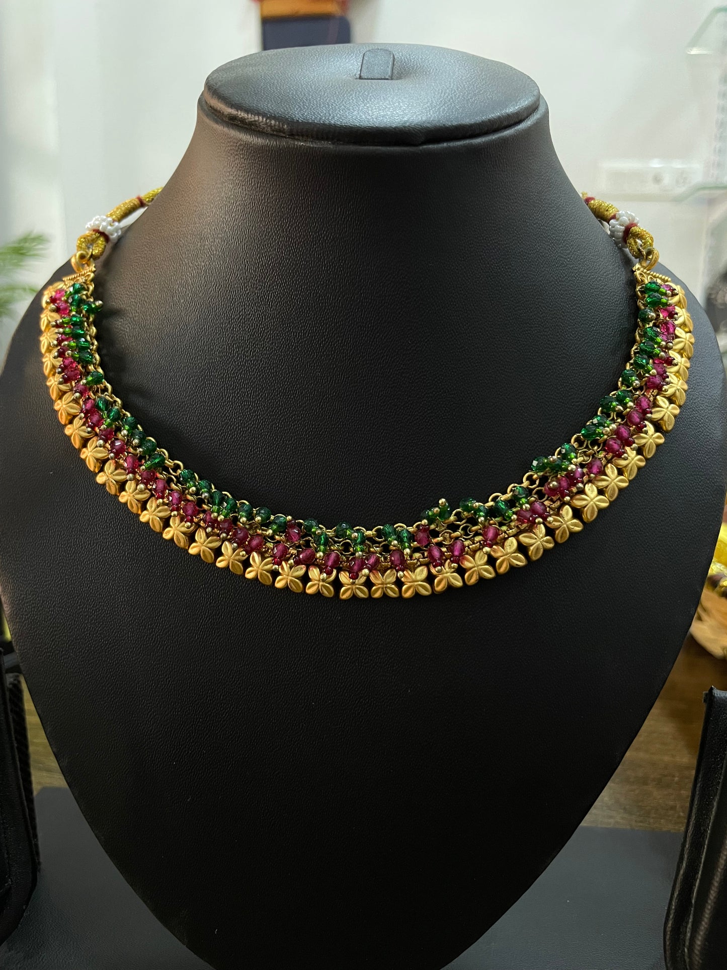 Rajwadi Gold Plated Necklace