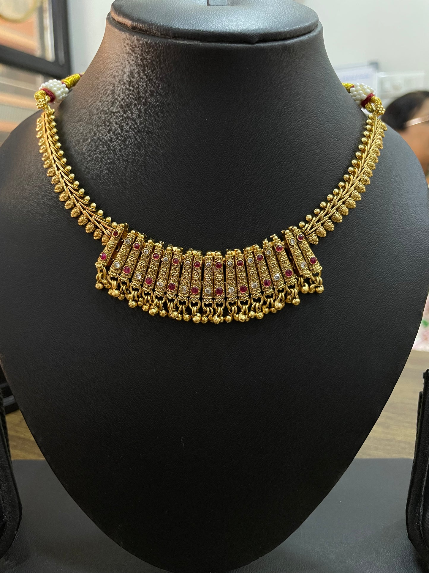 Rajwadi Gold Plated Necklace